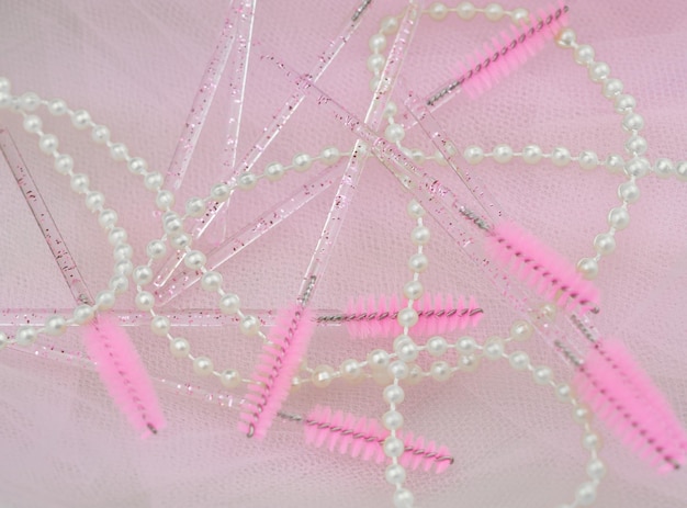 detal haftu w zbliżeniu